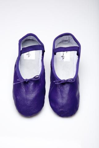 Dark Purple Ballet Flats
