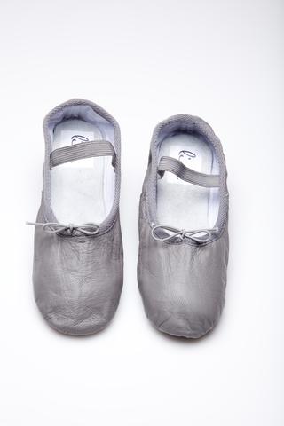 Silver Ballet Flats for Women
