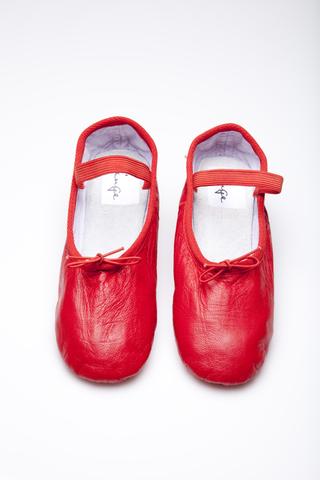 Red Ballet Flats