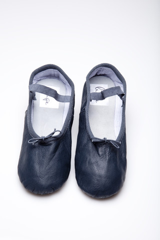 Navy Blue Ballet Flats
